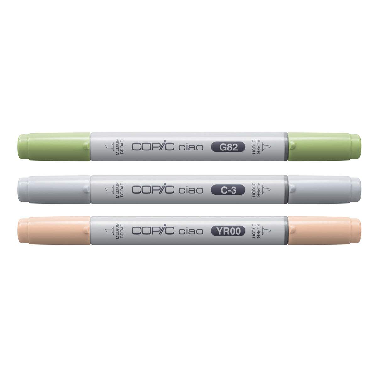 Copic Ciao 3 Layer & Mix Natural Palette