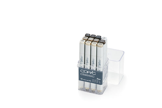 Copic Classic 12 Set Grigio Caldo