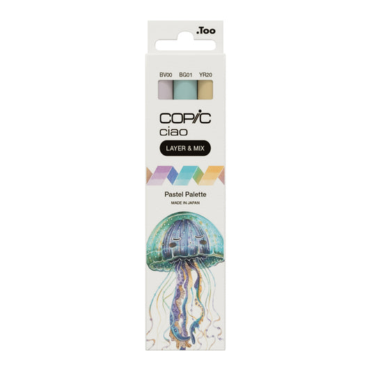 Copic Ciao 3 Layer & Mix Pastel Palette