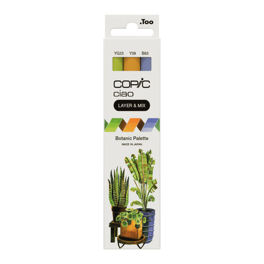 Copic Ciao 3 Layer & Mix Botanic Palette