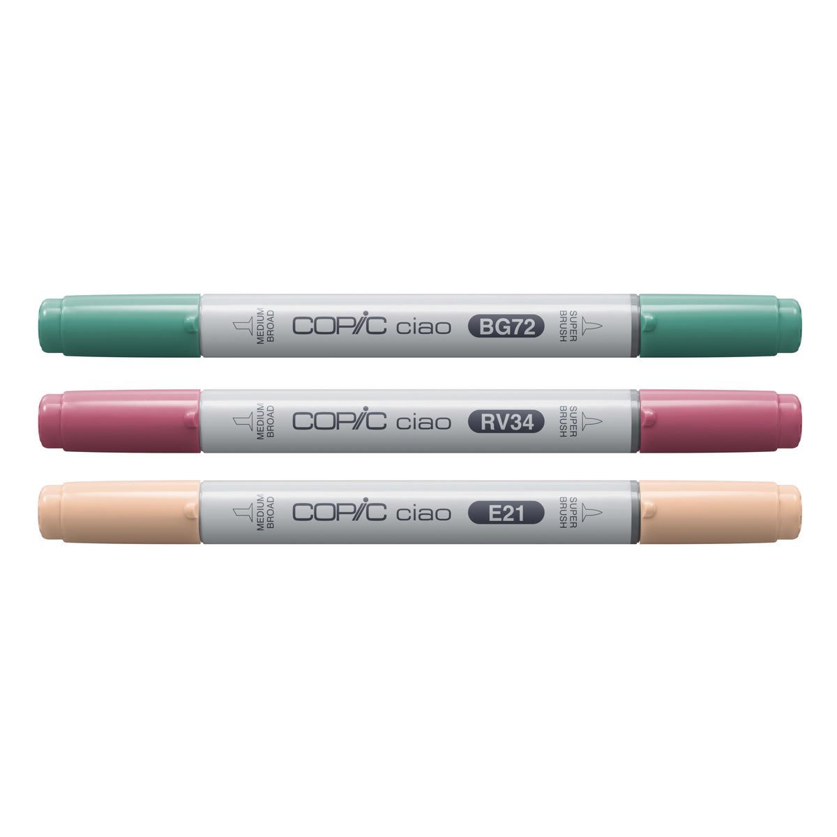 Copic Ciao 3 Layer & Mix Vibrant Palette