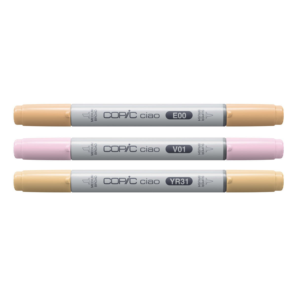 Copic Ciao 3 Layer & Mix Sunset Palette