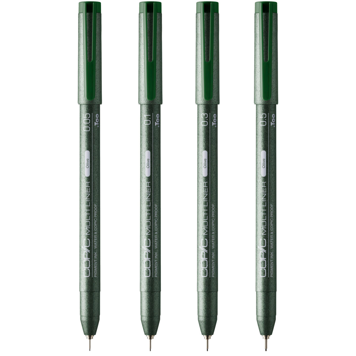 Copic Multiliner 4 Set Olive