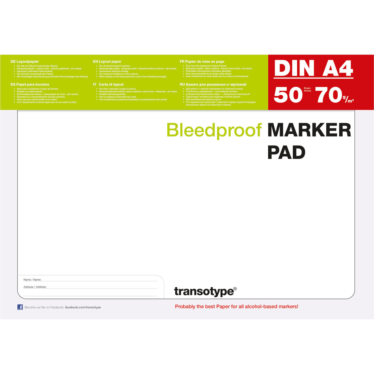 Layout Paper Pad