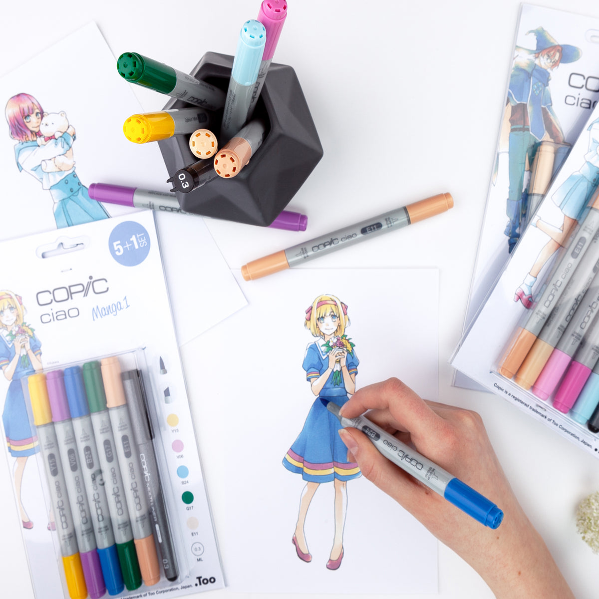 Copic Ciao Set 5+1 Manga 1
