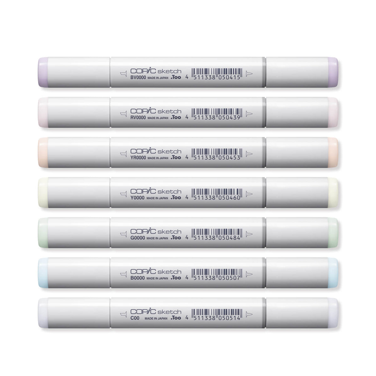 Copic Sketch 6 +1 Set Airy Tones