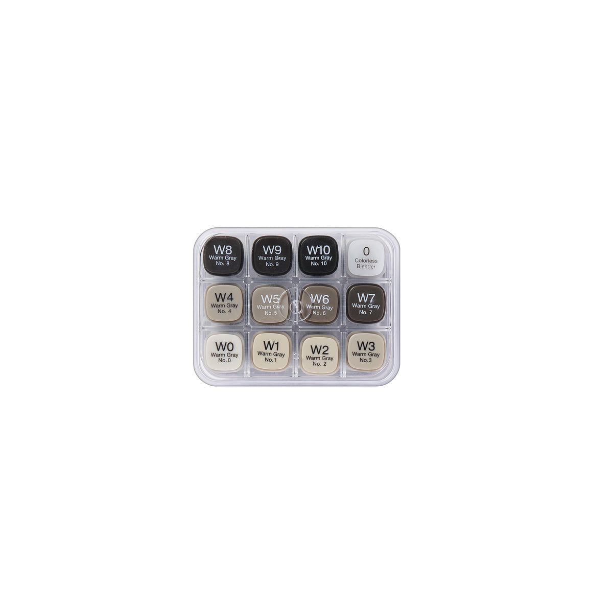 Copic Classic 12 Set Grigio Caldo