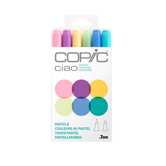Copic Ciao 6 Set Colori Pastelli