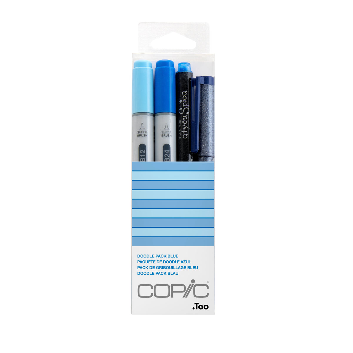 Copic Doodle Pack Blu