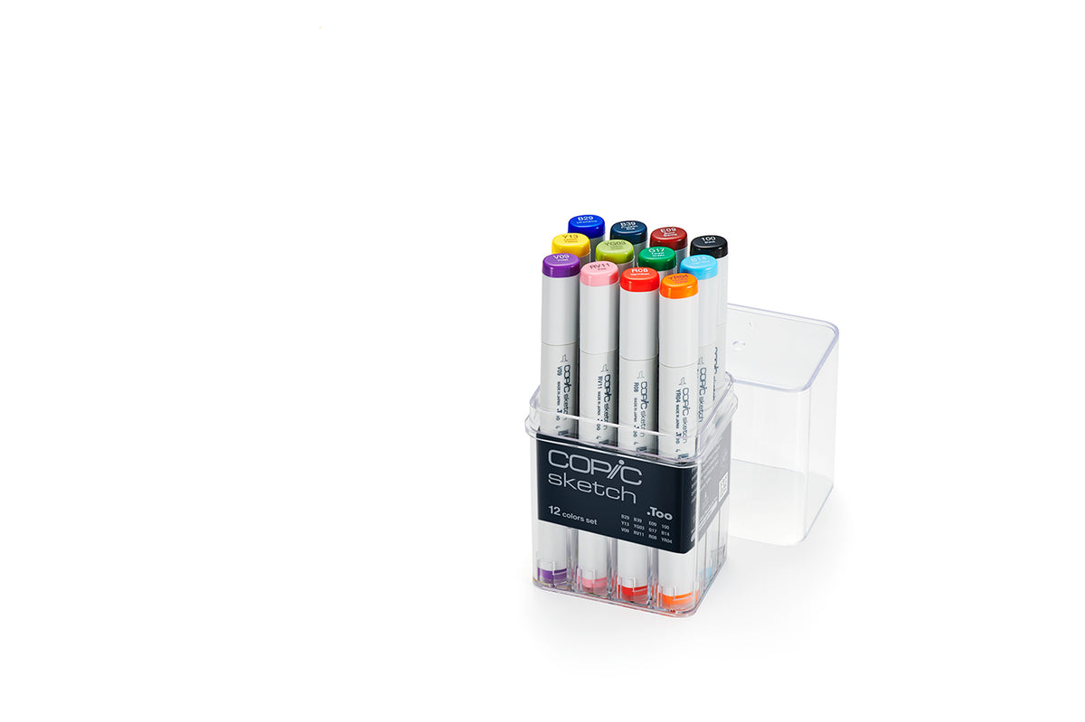 Copic Sketch 12 Basic Set