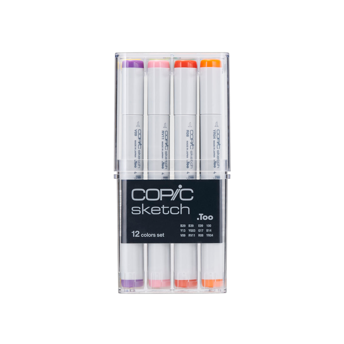Copic Sketch 12 Basic Set