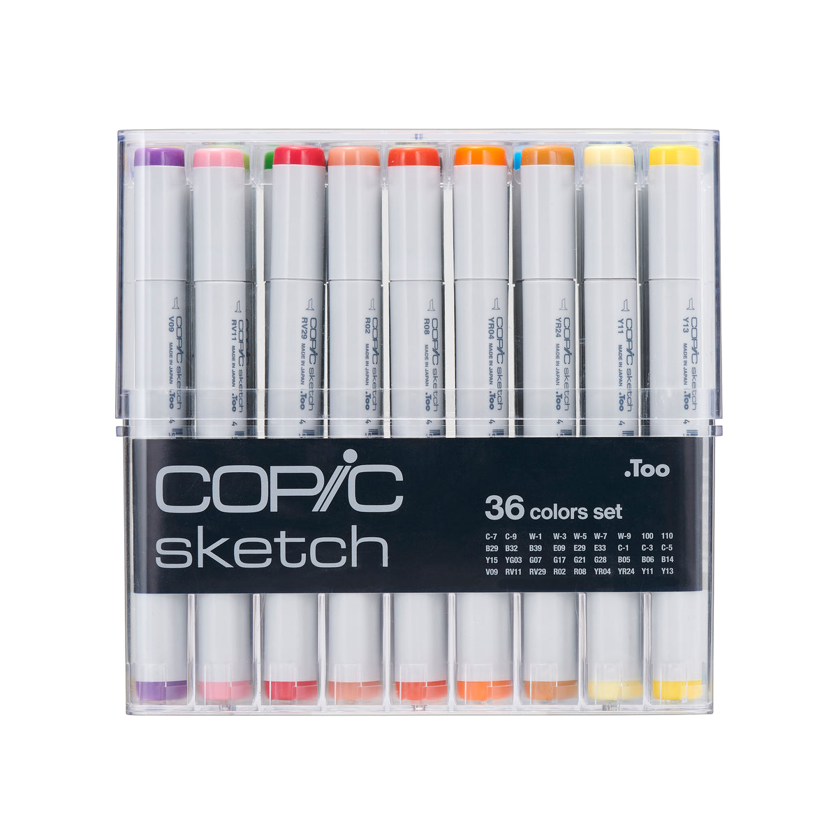 Copic Sketch 36 Basic Set