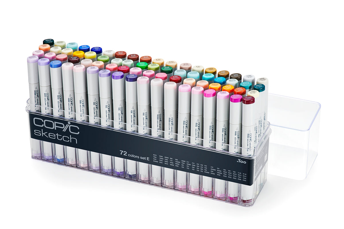 Copic Sketch 72 Set E