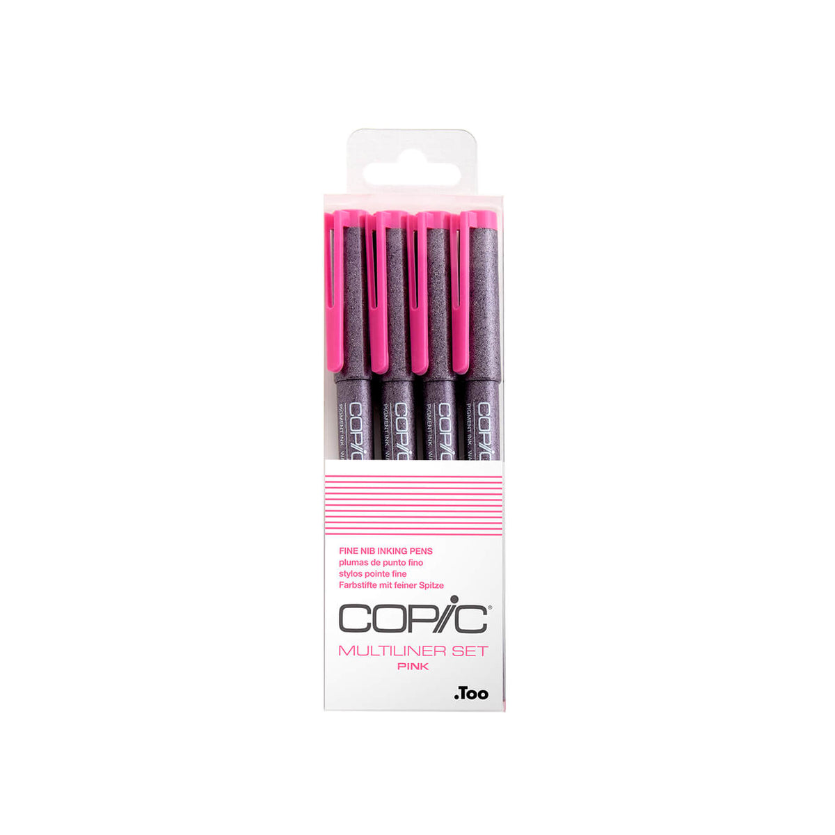 Copic Multiliner 4 Pink Set