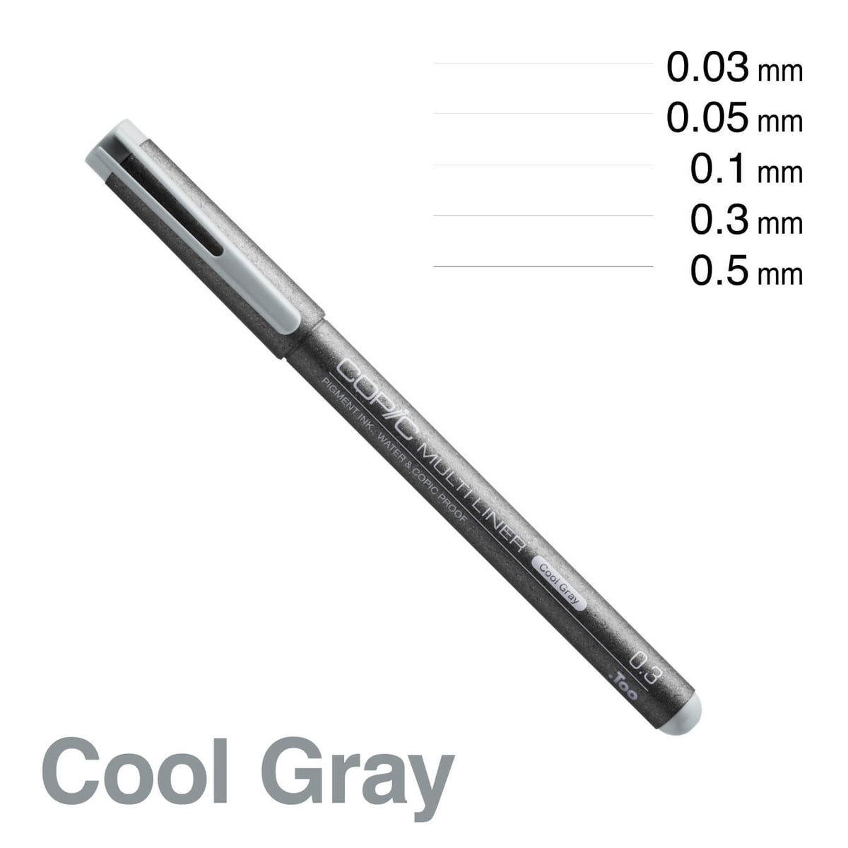 Copic Multiliner Cool Gray